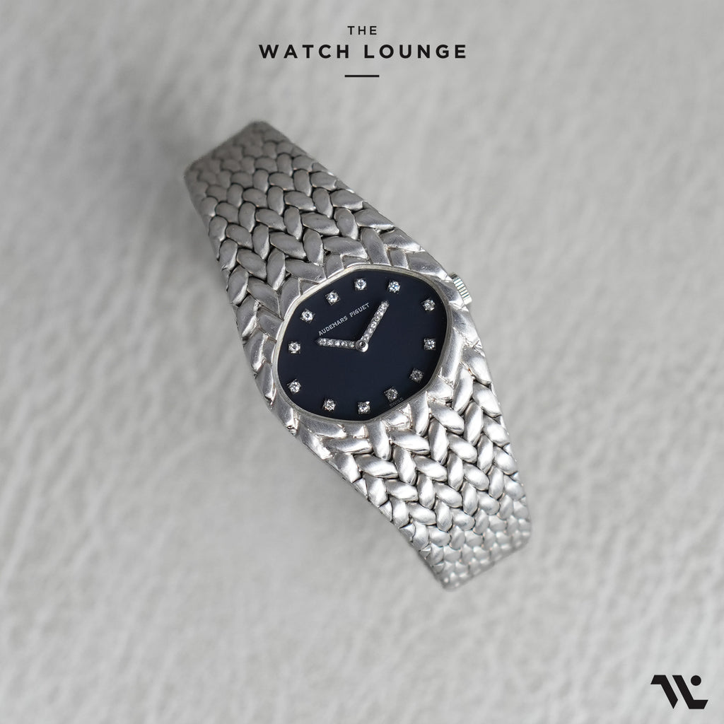 Vintage Cobra Blue Dial with Diamond-set Hands and Hour Markers