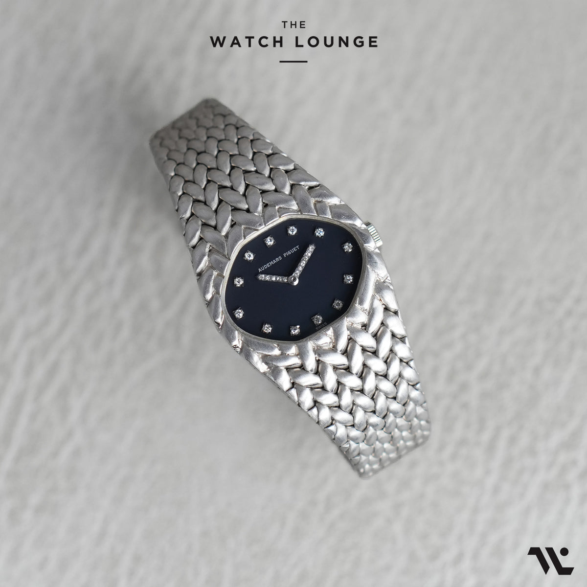 Vintage Cobra Blue Dial with Diamond-set Hands and Hour Markers