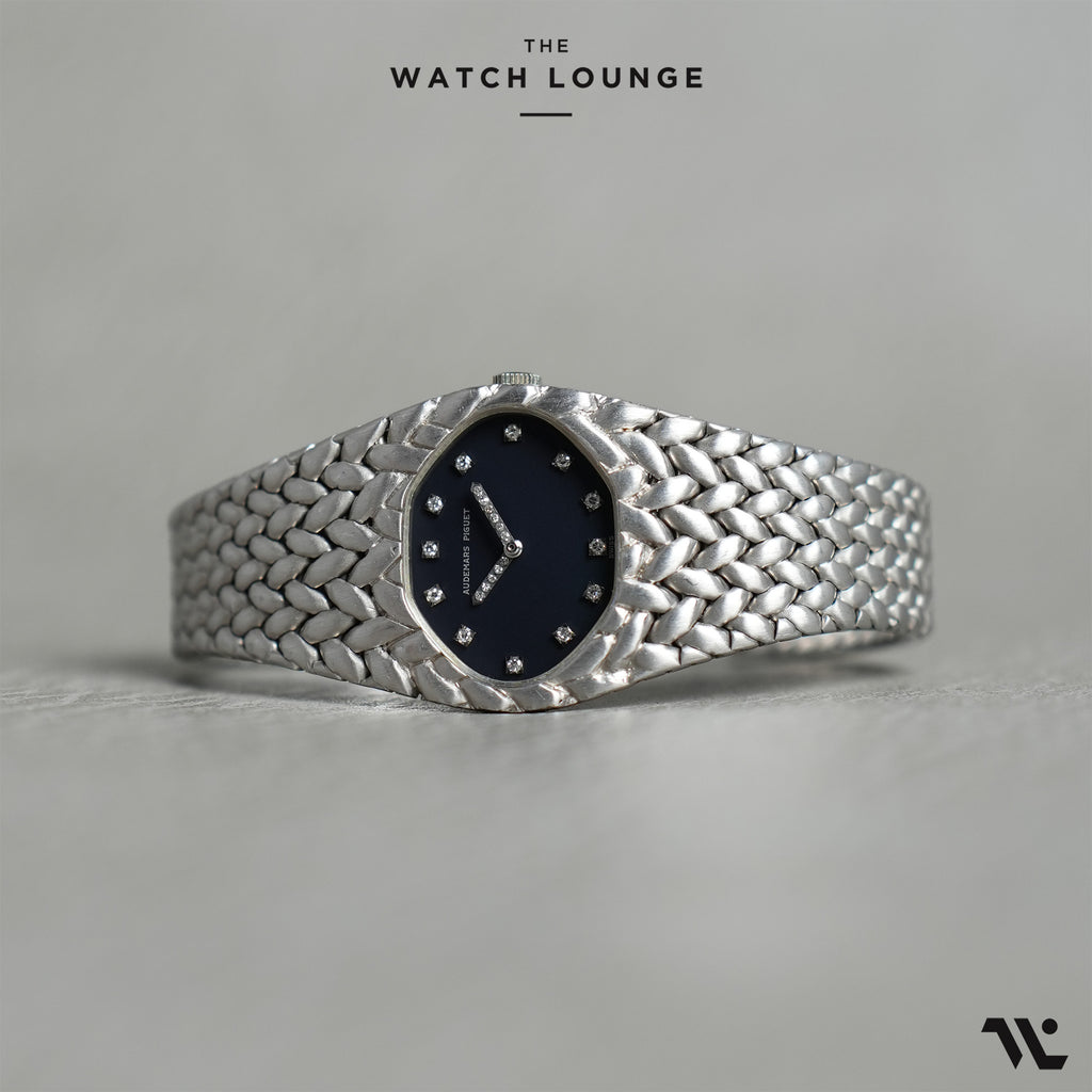 Vintage Cobra Blue Dial with Diamond-set Hands and Hour Markers