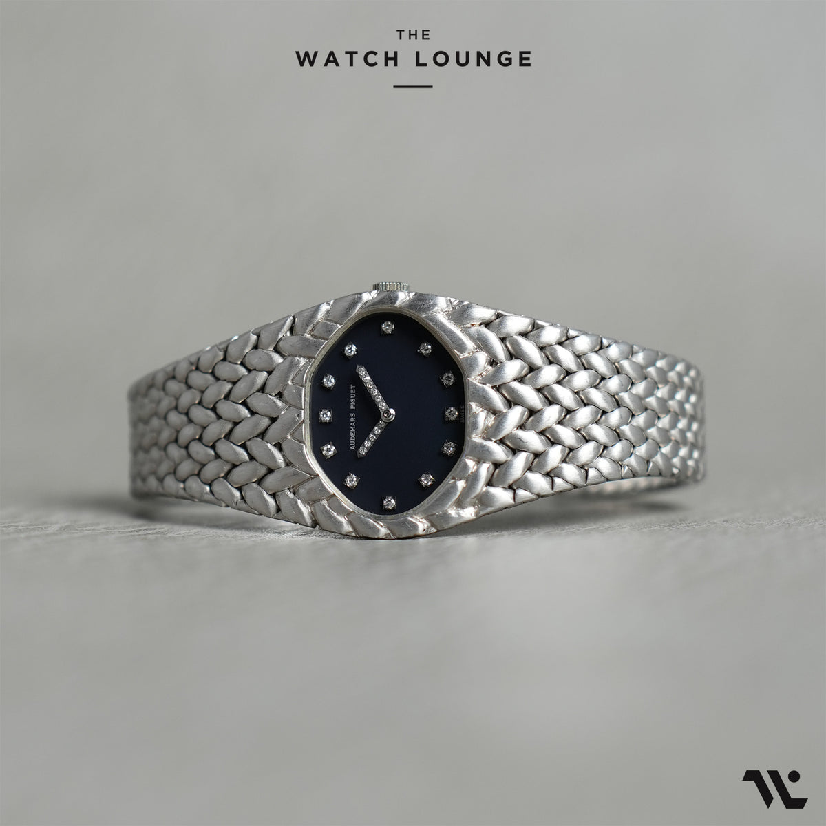 Vintage Cobra Blue Dial with Diamond-set Hands and Hour Markers