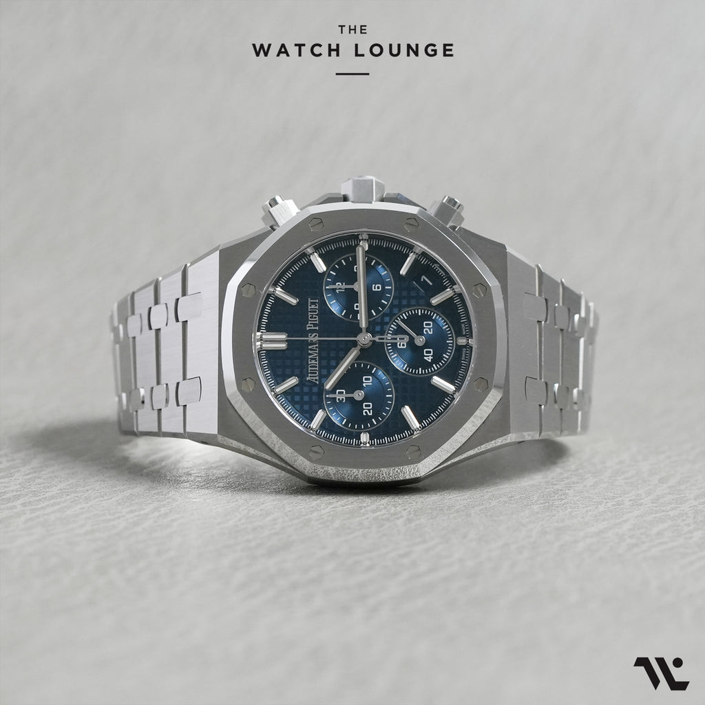 Royal Oak Chronograph Stainless Steel Blue Dial Ref. 26240ST