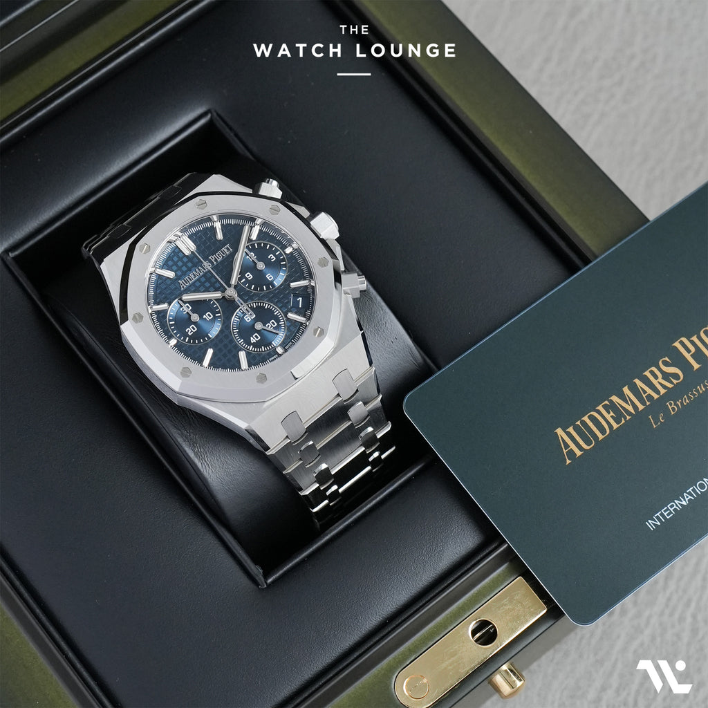 Royal Oak Chronograph Stainless Steel Blue Dial Ref. 26240ST