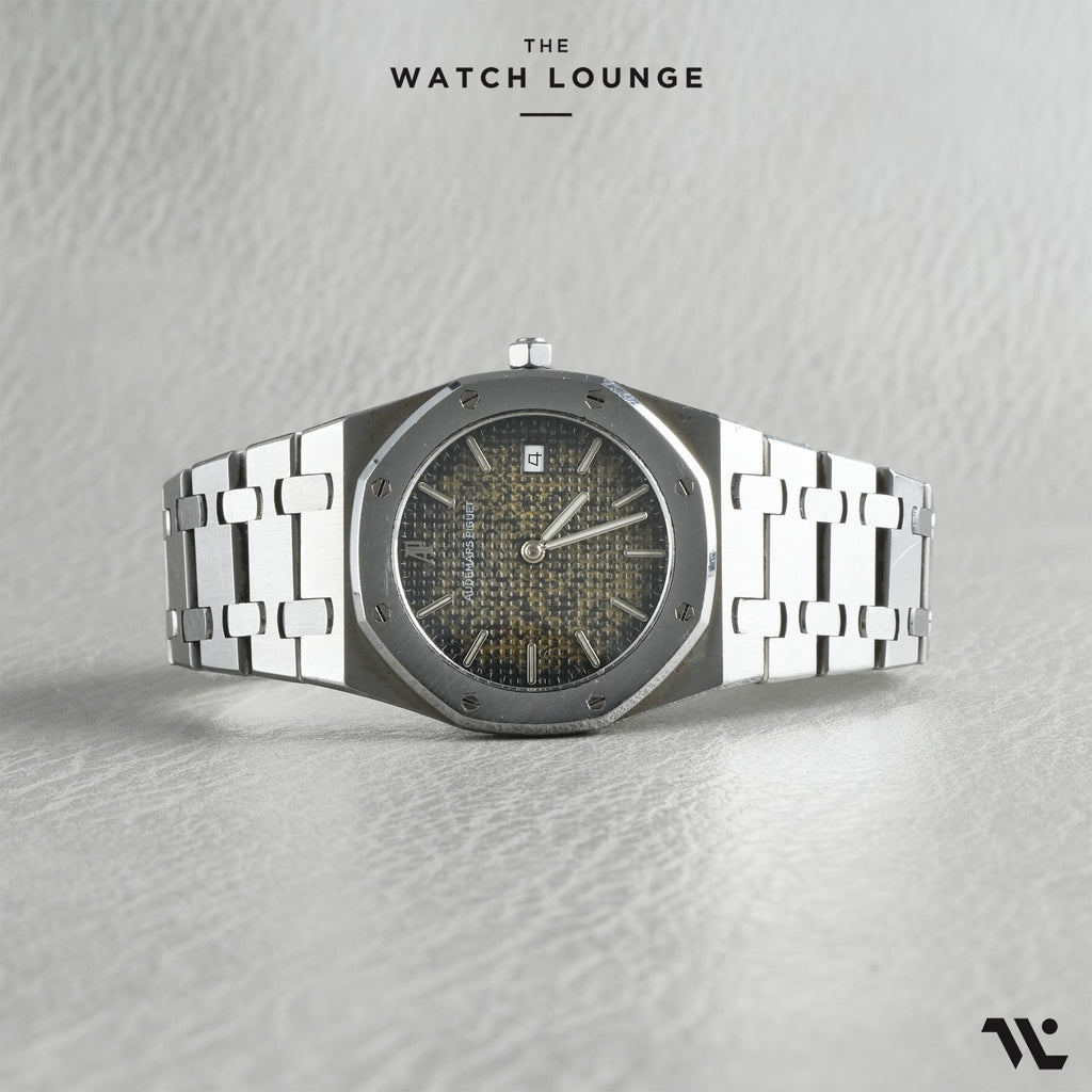 Royal Oak Ultra Thin with Patina Tropical Dial Ref. 56175ST