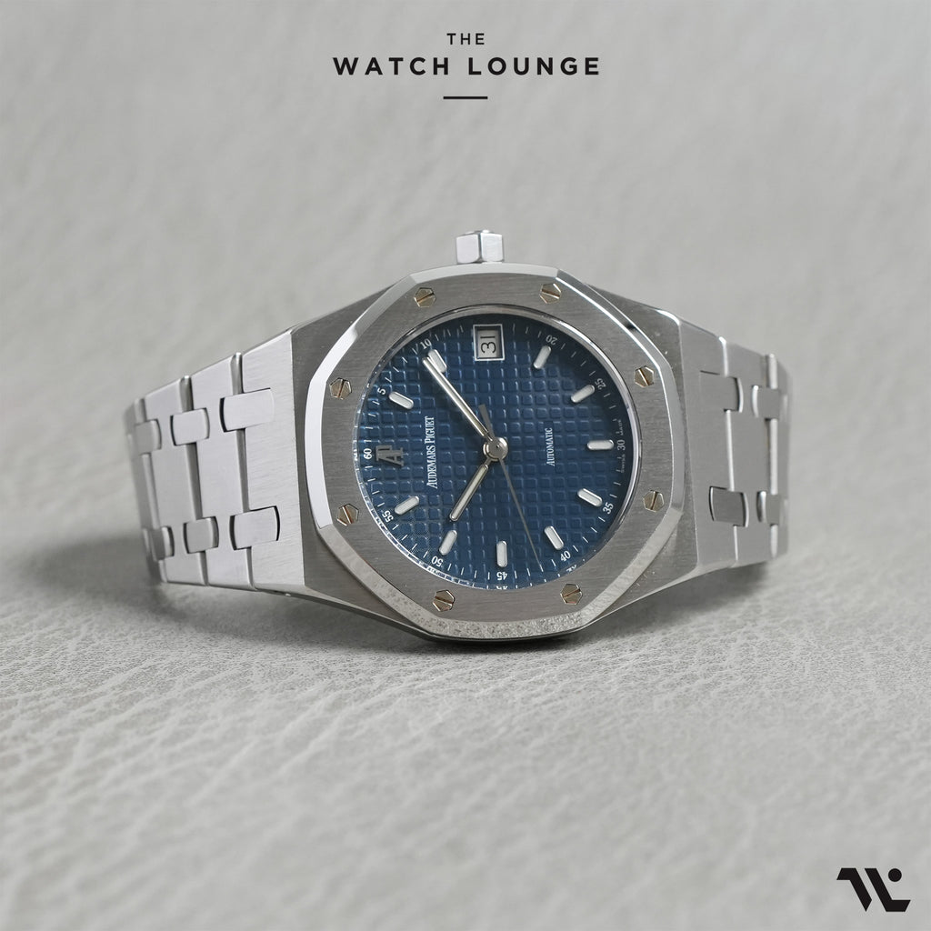 Royal Oak Blue Petite Tapisserie Dial Ref. 14790ST