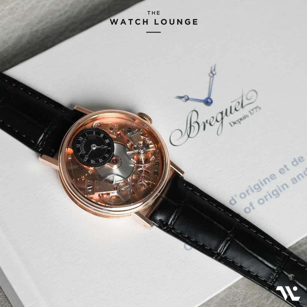 Tradition Skeletonized Rose Gold-and-Black Dial with 50Hr Power Reserve Ref. 7027BR