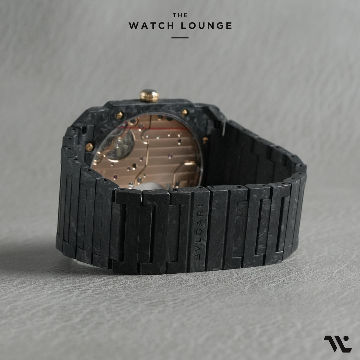 Octo Finissimo Forged Carbon with Gold Accents Ref. 103779