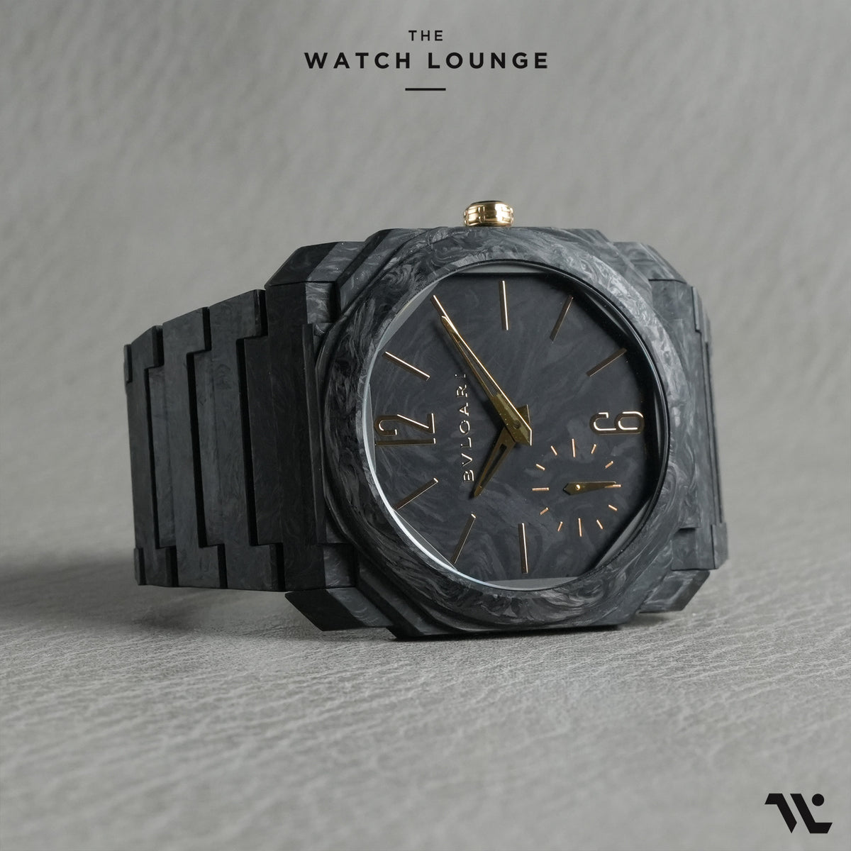 Octo Finissimo Forged Carbon with Gold Accents Ref. 103779