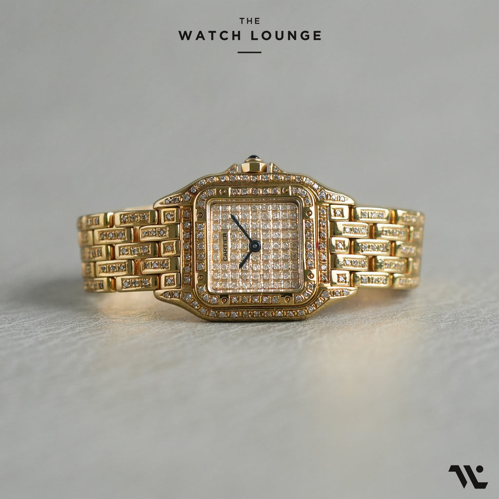 Panthere de Cartier with Aftermarket Pave Diamonds ref. 8057917