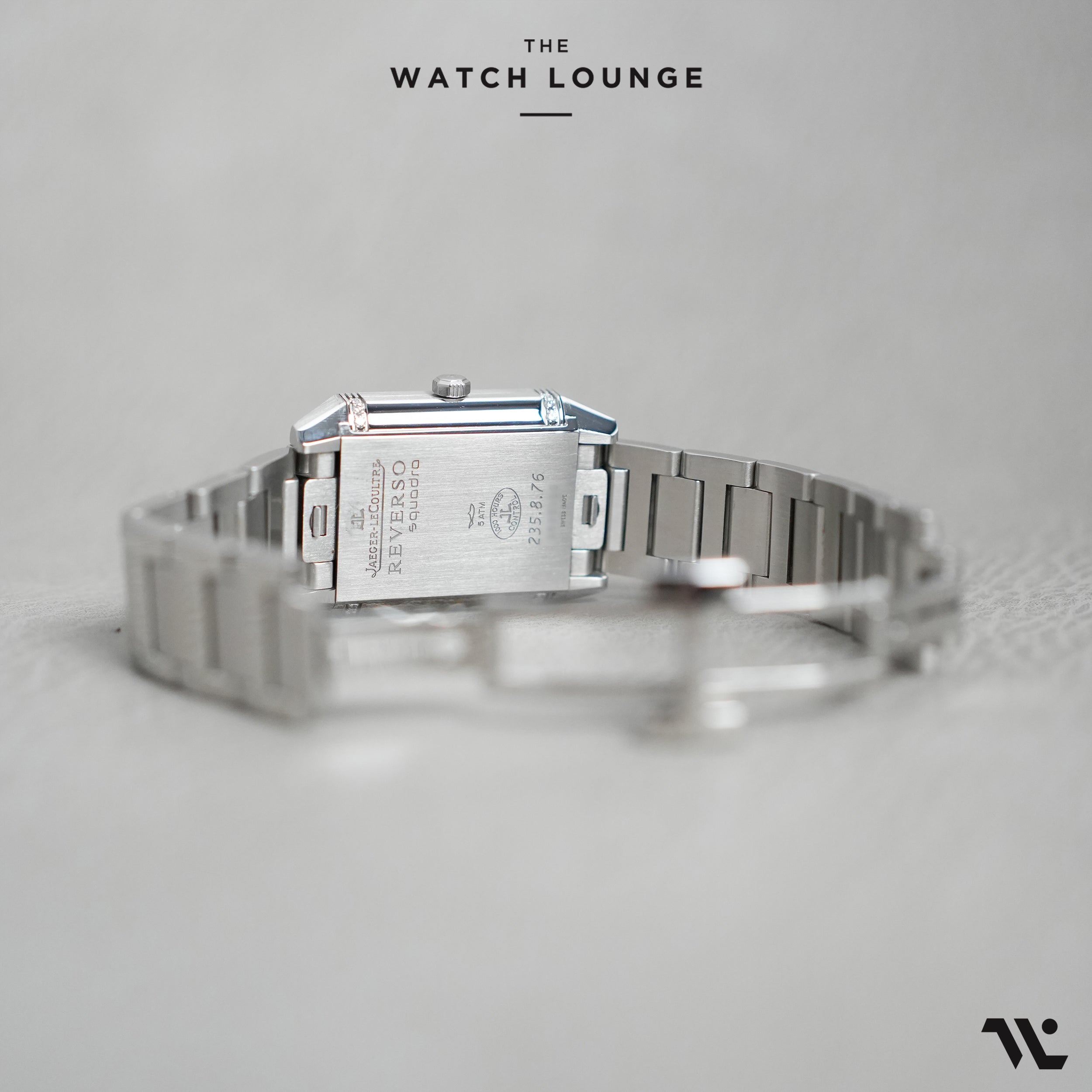 JLC Reverso Squadra Lady Duetto Stainless Steel Automatic ref. Q7058120