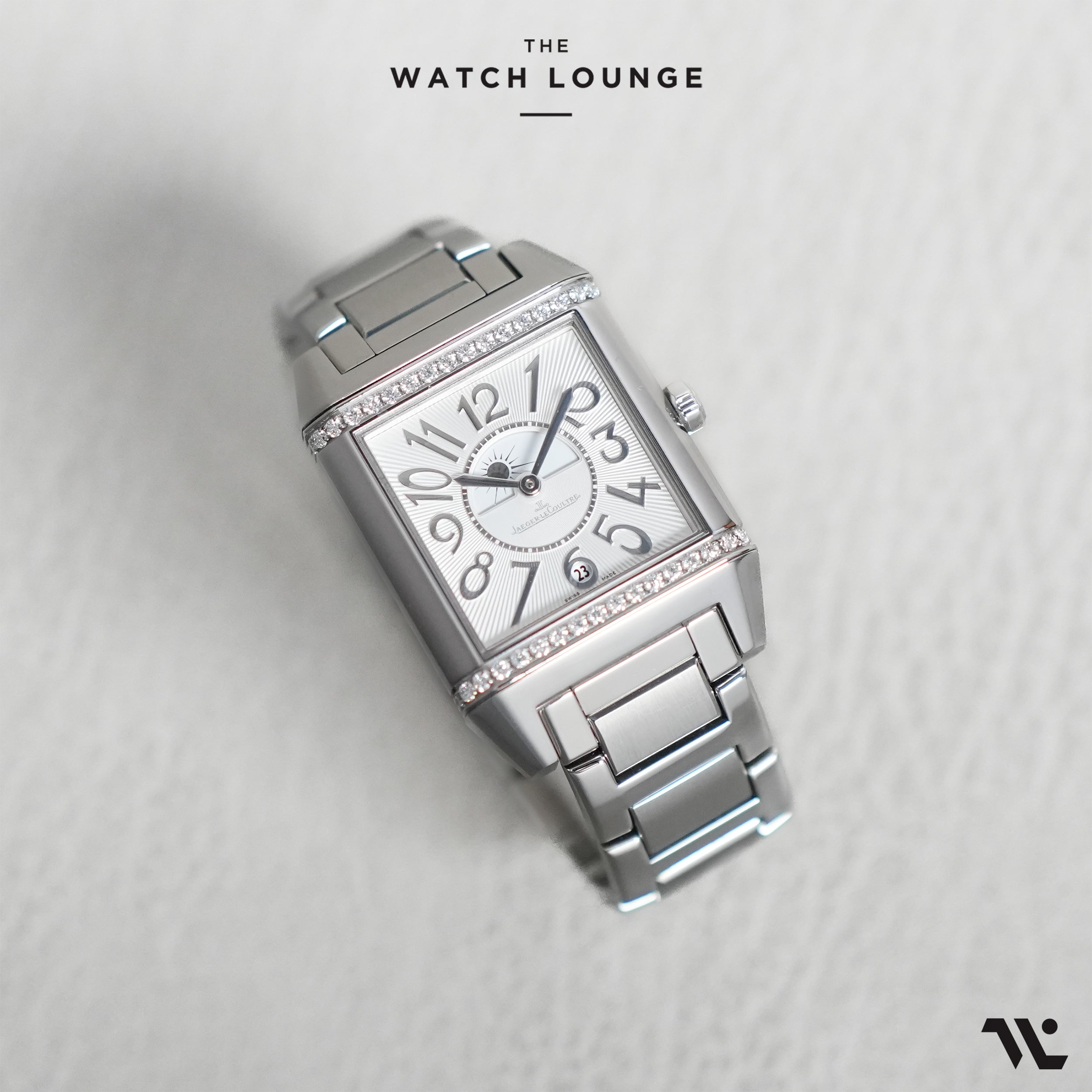 JLC Reverso Squadra Lady Duetto Stainless Steel Automatic ref. Q7058120