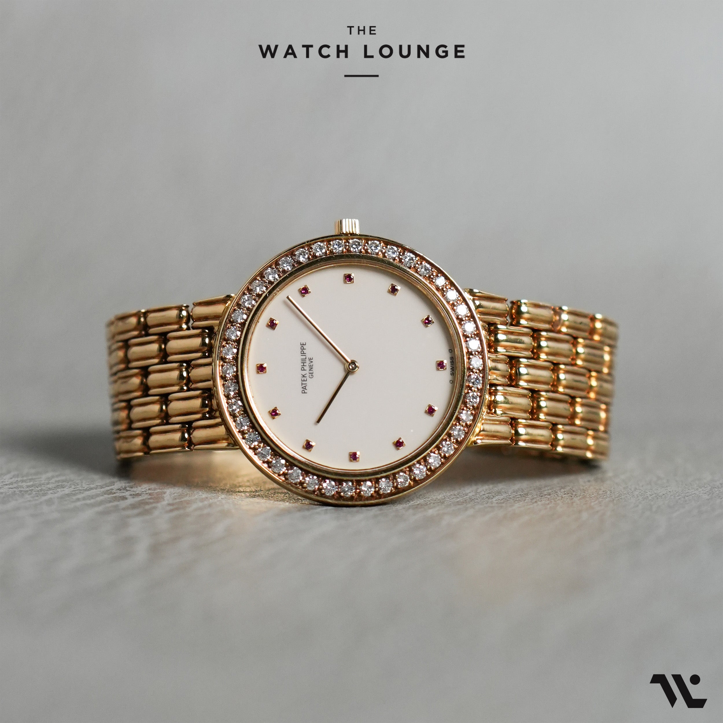 Vintage Calatrava Diamonds with Rubies