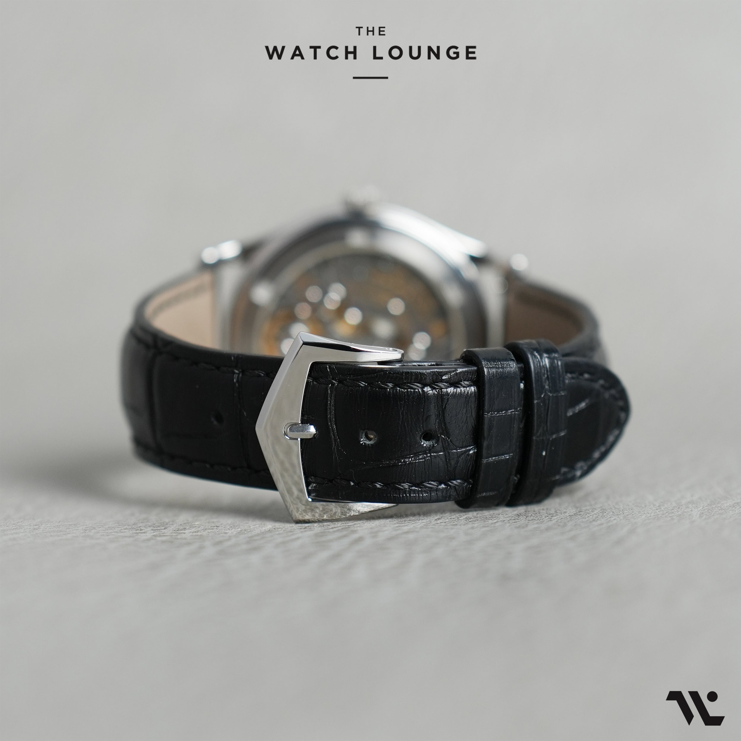 Calatrava with "Kimono" Enamel Dial in Platinum