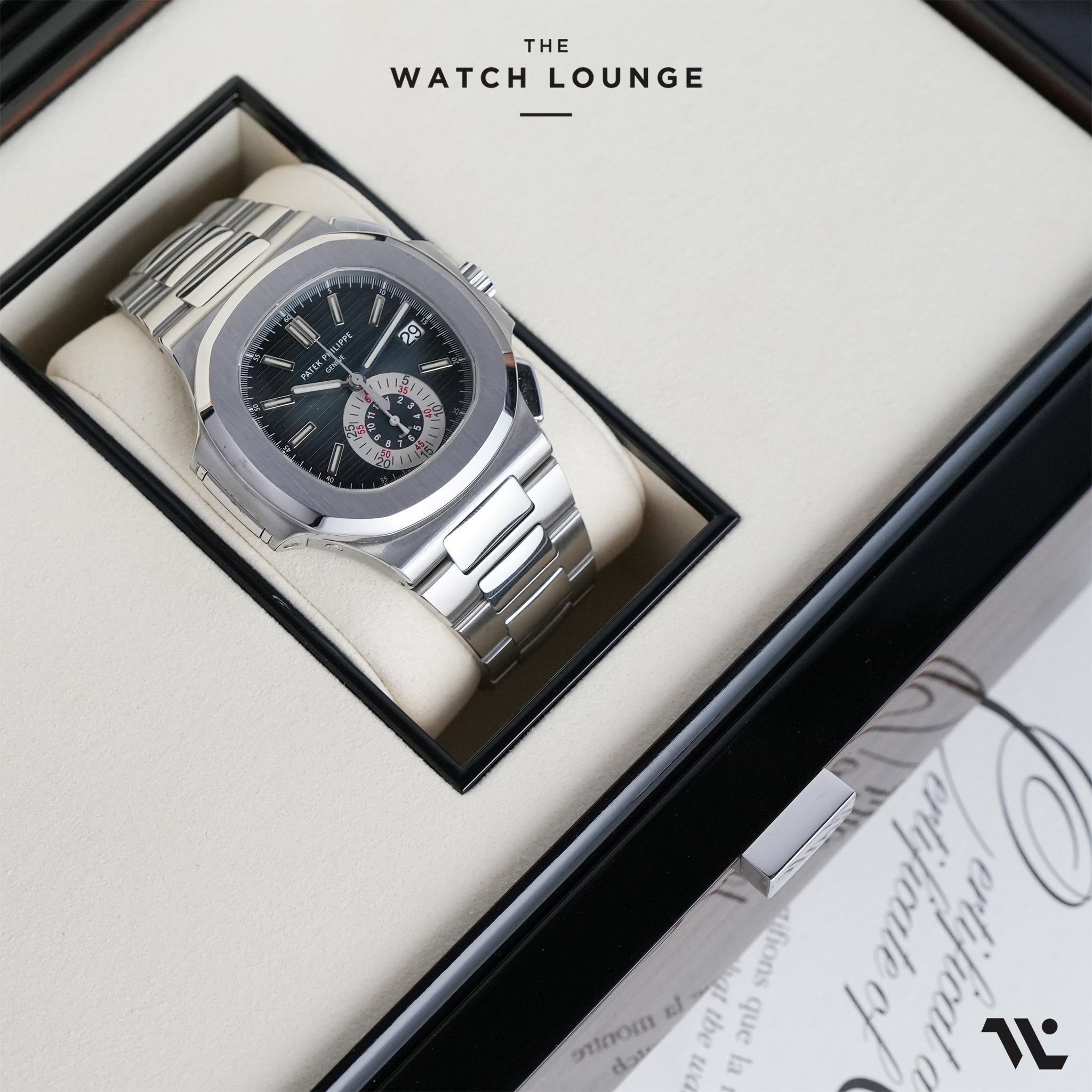 Nautilus Chronograph with Blue Dial