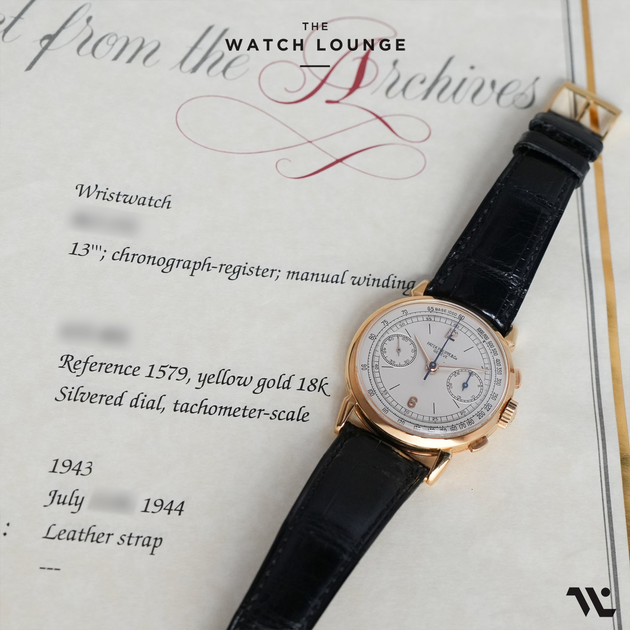 1944 'Spider Lugs' Chronograph