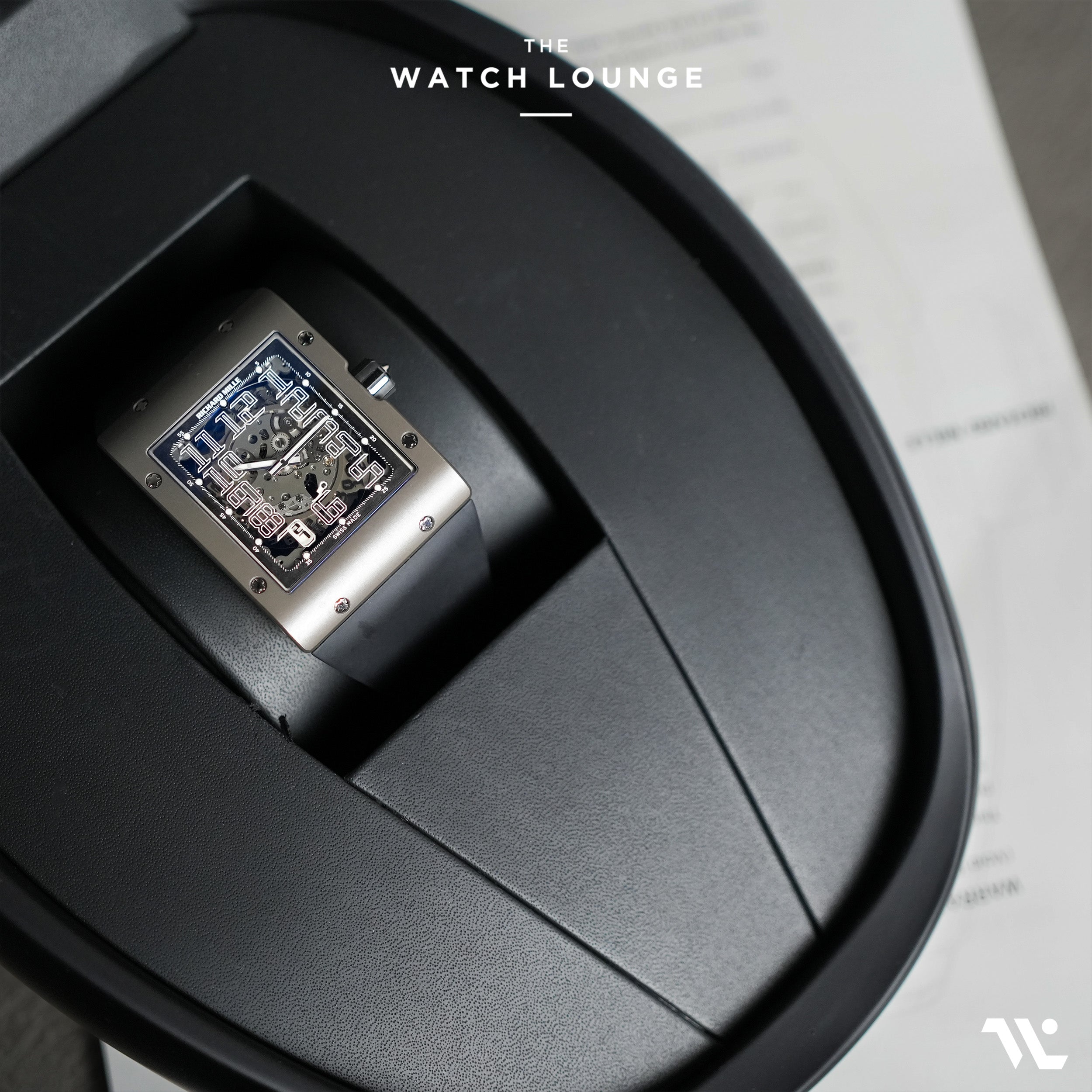 RM016 Titaylt Skeletonized Dial