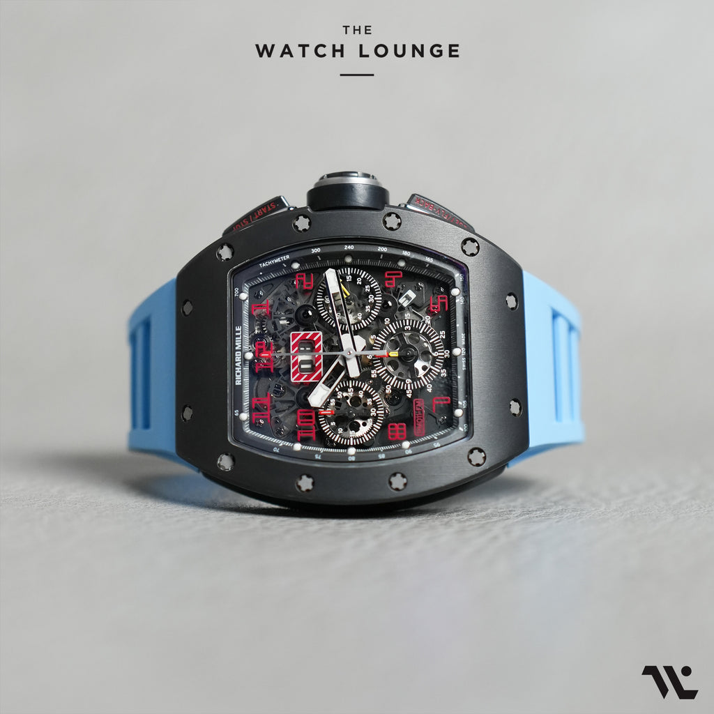 RM011-FM Shotblast Felipe Massa Flyback Chronograph