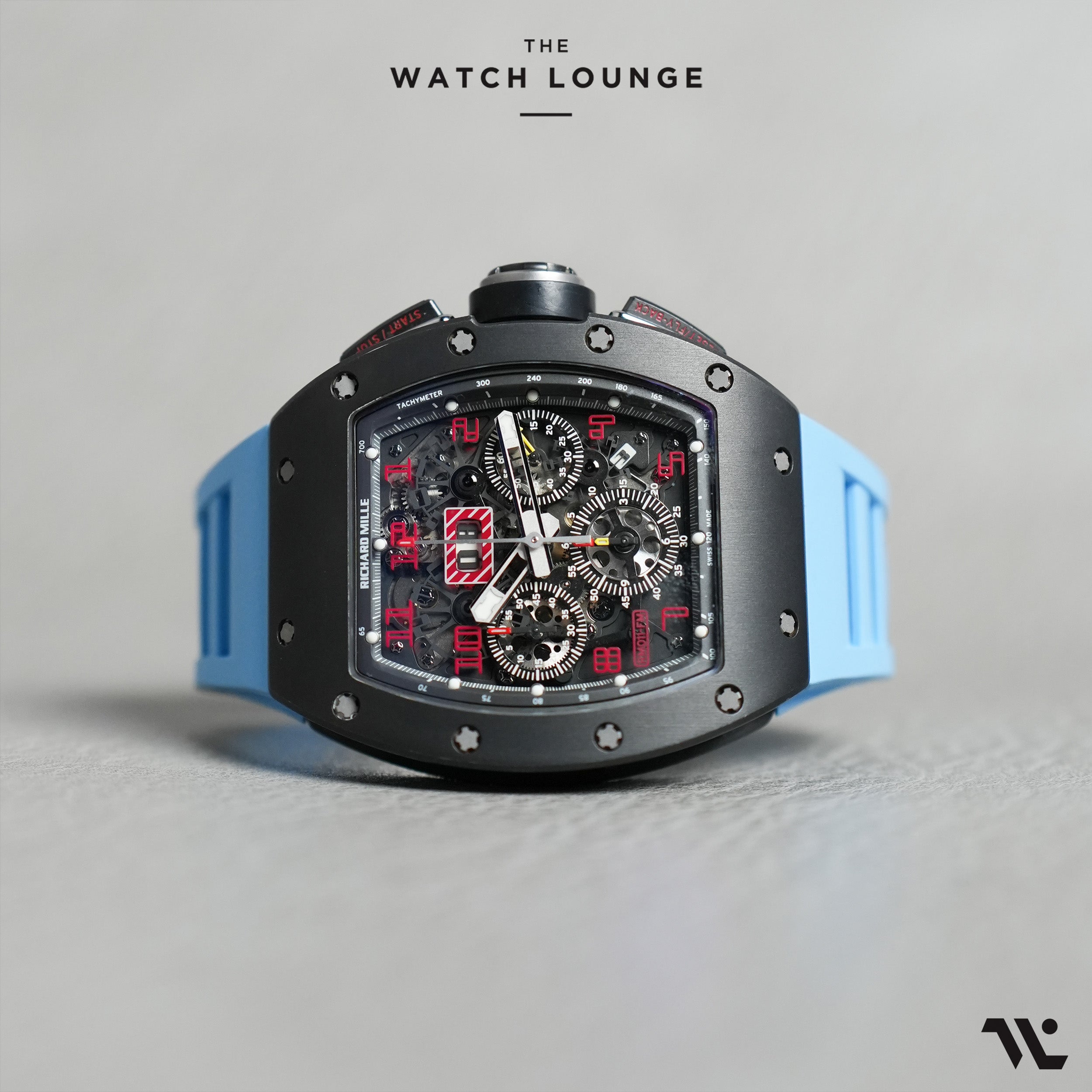 RM011-FM Shotblast Felipe Massa Flyback Chronograph
