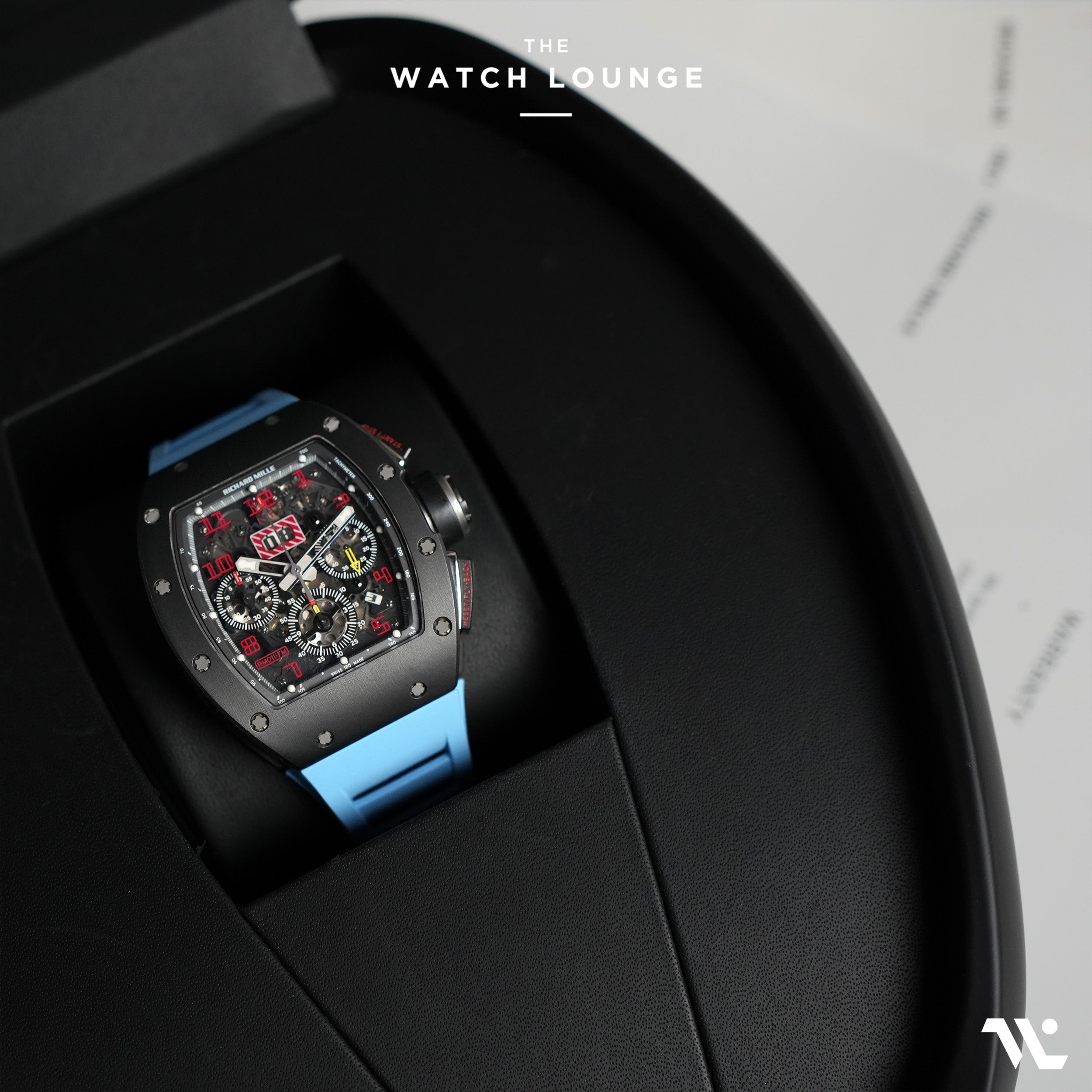 RM011-FM Shotblast Felipe Massa Flyback Chronograph