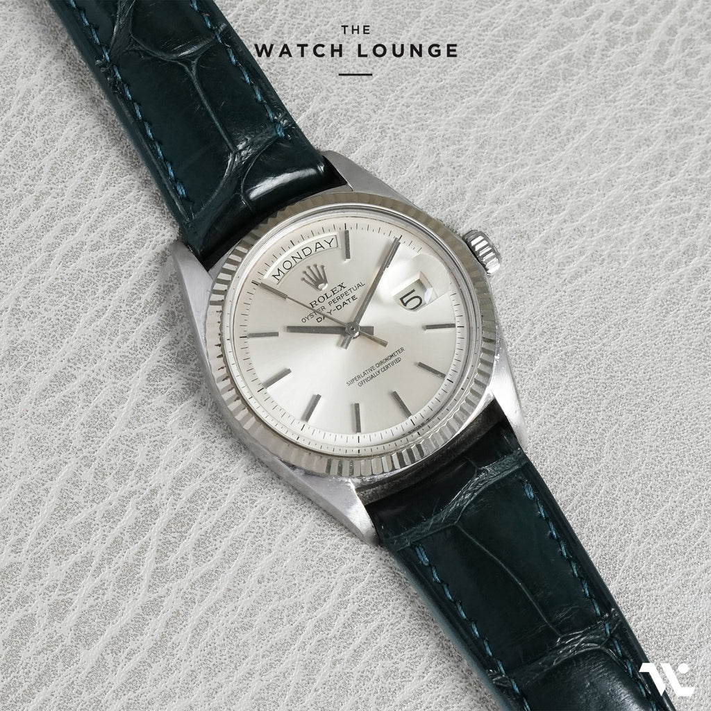 Vintage Day-Date Fluted Bezel with Silver Dial Ref. 1803