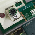 Submariner Kermit Green Bezel with Black Dial Ref. 16610LV