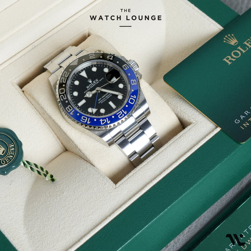 GMT-Master II Batman Oyster Bracelet ref. 126710BLNR