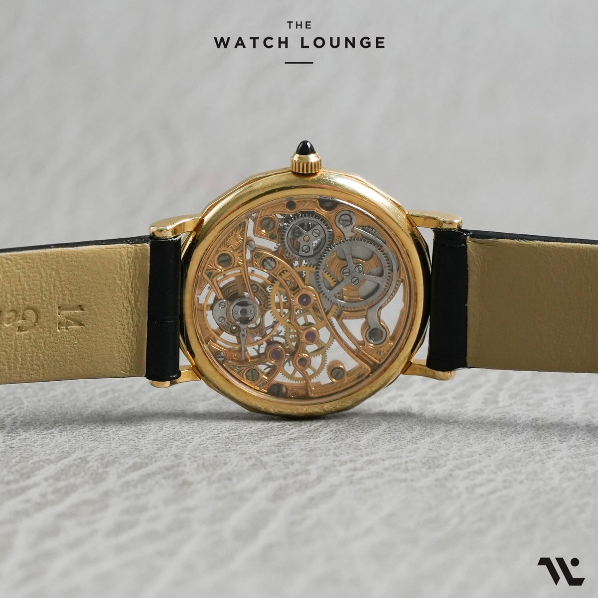 Patrimony Squelette Skeleton Dial set with 64 Brilliant cut Diamonds