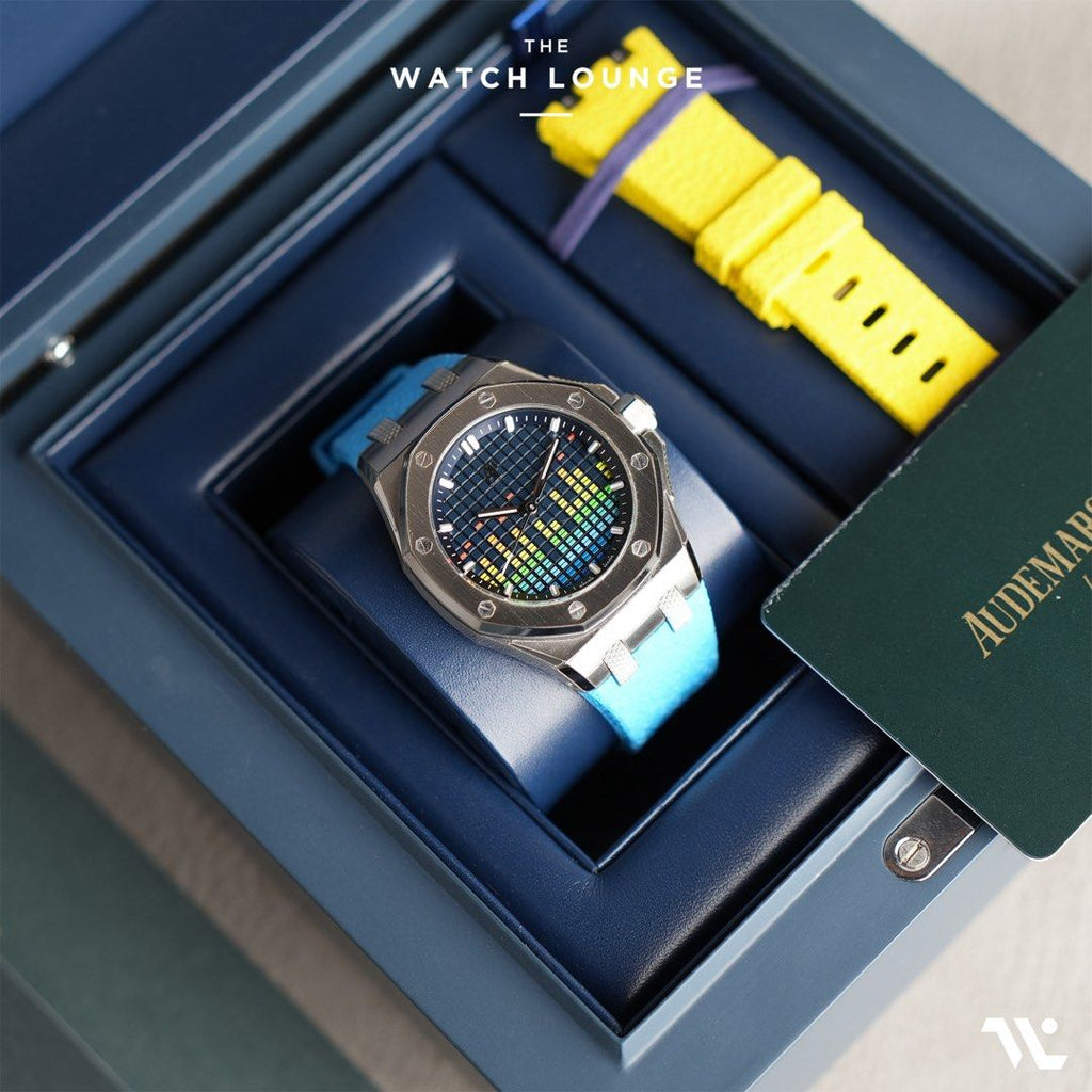 Music Edition Audemars Piguet Royal Oak Titanium Limited Edition ref.77600TI | Complete Set